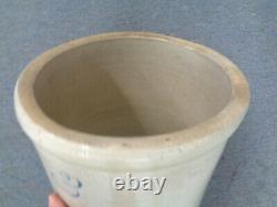 Vintage 3 Gallon Red Wing Union Stoneware Crock 4 Big Wing Excellent
