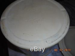 Vintage Antique 2 pc Homemade 1c Pickles Crock 2 Gal Stoneware seen on Friends
