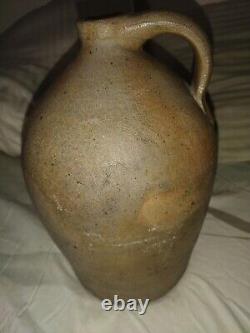 Vintage Antique Stoneware Crock Jug