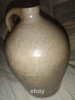 Vintage Antique Stoneware Crock Jug