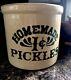 Vintage Homemade Pickles 1 Cent Crock 2 Gallon Stoneware As Seen On Friends
