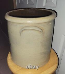 Vintage Red Wing 3 Gallon Bullseye/Bee Sting Stoneware Crock Antique unique