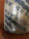 Wow! Rare Highly Decorated Cobalt New Geneva P. A. Pottery Stoneware Wax Sealer