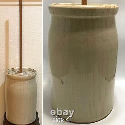Western Pottery 5 Gallon Stoneware Butter Churn Crock c1905 Made in USA 41 tall