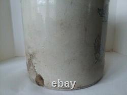 Western Pottery Stoneware Crock 4 Gallon 11 1/2 T x 12 D