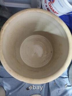 Western Stoneware Company 10-Gallon Crock Pottery, Monmouth, Illinois, Antique