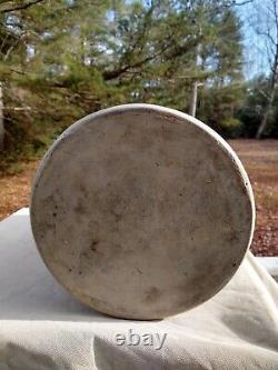 Wonderful Large 2 Gallon Maryland Cloverleaf 1800's Stoneware Crock